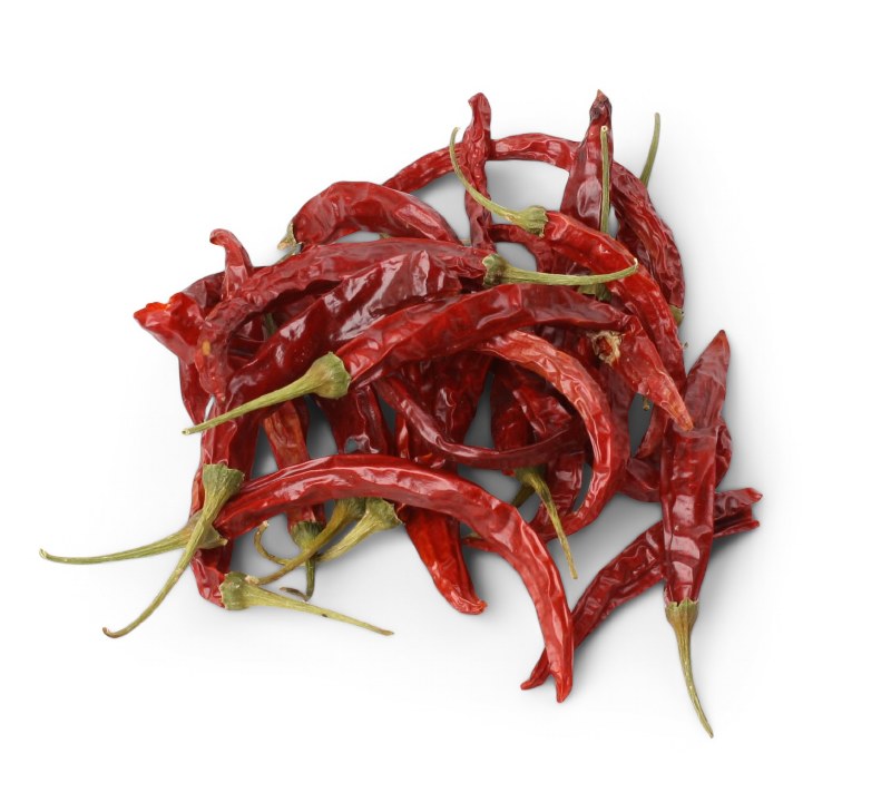 Picture of Dried Chillies 250g Red Short